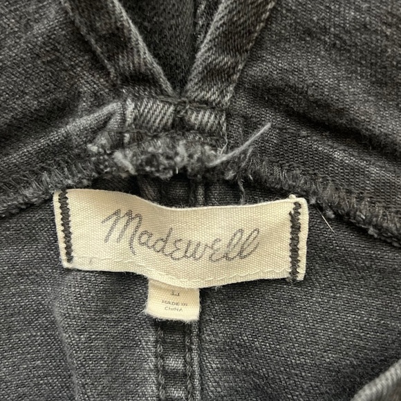 Madewell Skinny Denim Overalls in Lunar Wash Size Large - Picture 3 of 6